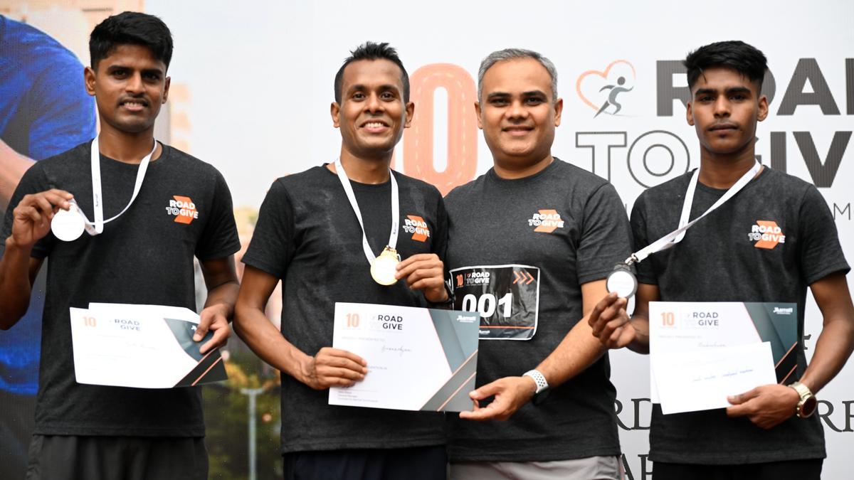 Charity run in Tiruchi