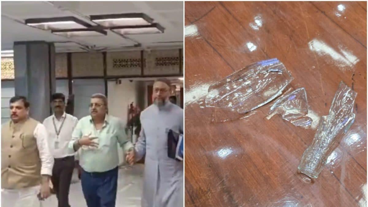 Trinamool MP Kalyan Banerjee Smashes Glass Bottle During Argument With BJP's Abhijit Ganguly, Injures Himself