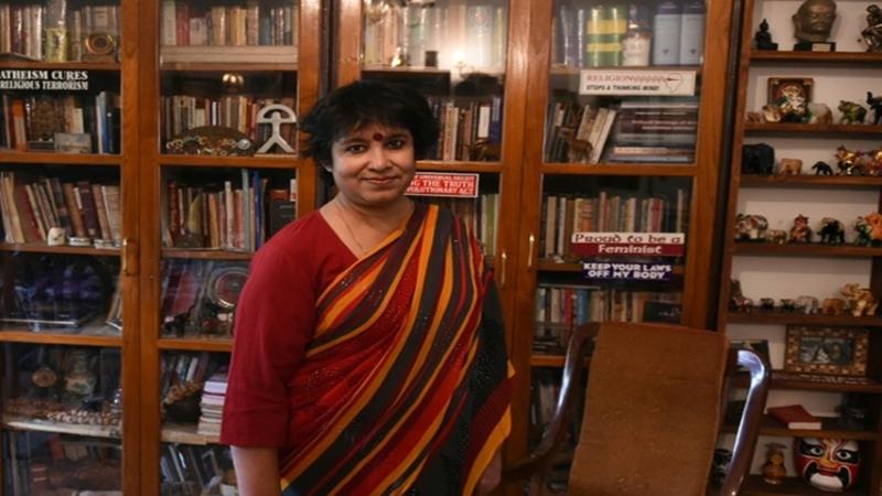 Delhi: Home Ministry Extends Bangladeshi Author Taslima Nasreen's Residence Permit