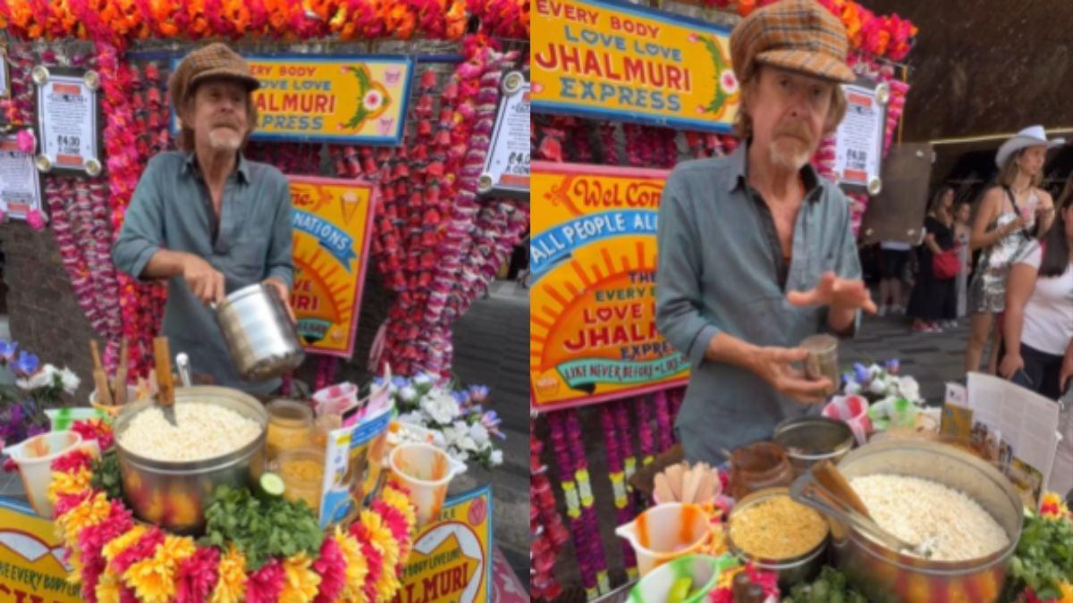 British Man Who Once Tasted Jhal Muri During Kolkata Trip Is Now Viral Chaatwala In London