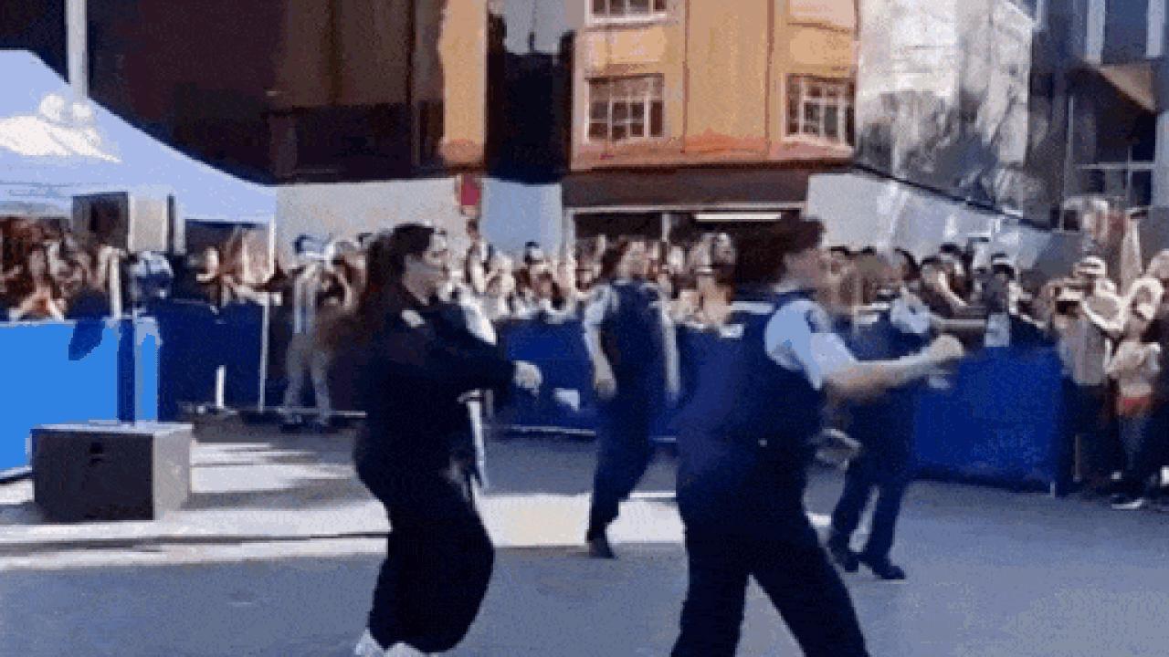 Watch: New Zealand cops show off Bhangra moves in uniform on Auckland streets