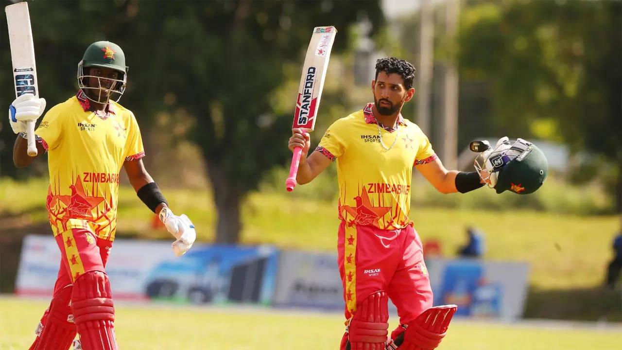 Zimbabwe rewrite record books with highest T20I score ever
