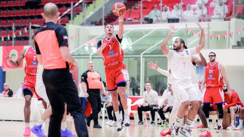 Al-Sharjah defeats Al-Bataeh in the Basketball League by 21 points