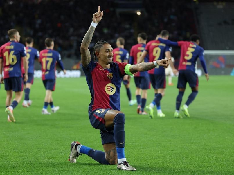 Raphinha Hat-Trick Helps Barca Thrash Bayern In Champions League