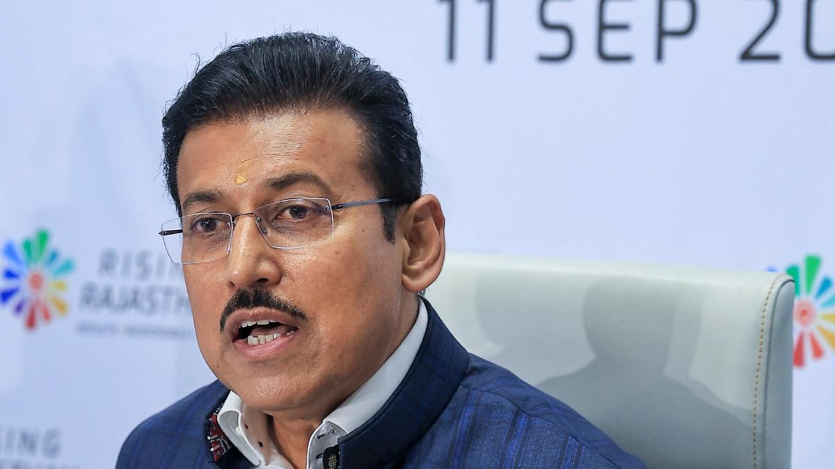 'Why Not': Rajyavardhan Singh Rathore Sets Eye On Matching Rajasthan With China