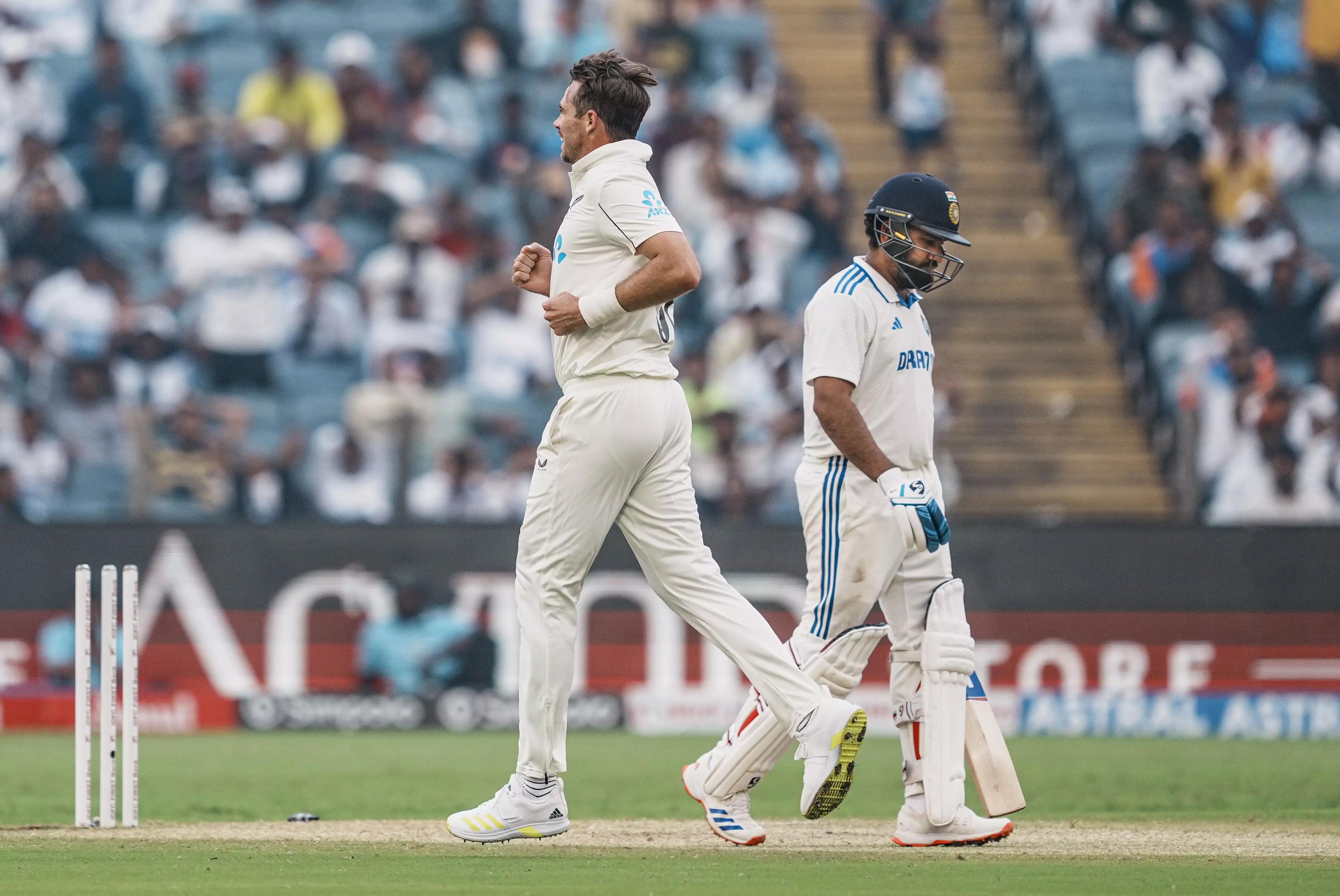 IND vs NZ: India 16/1 at stumps on Day 1 of second Test, trail New Zealand by 243 runs