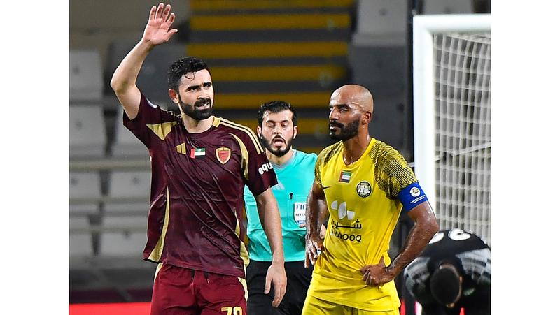 Dibba Al-Hisn embarrasses Al-Ain… and Khribin’s “hat-trick” gives Al-Wahda points for Kalba