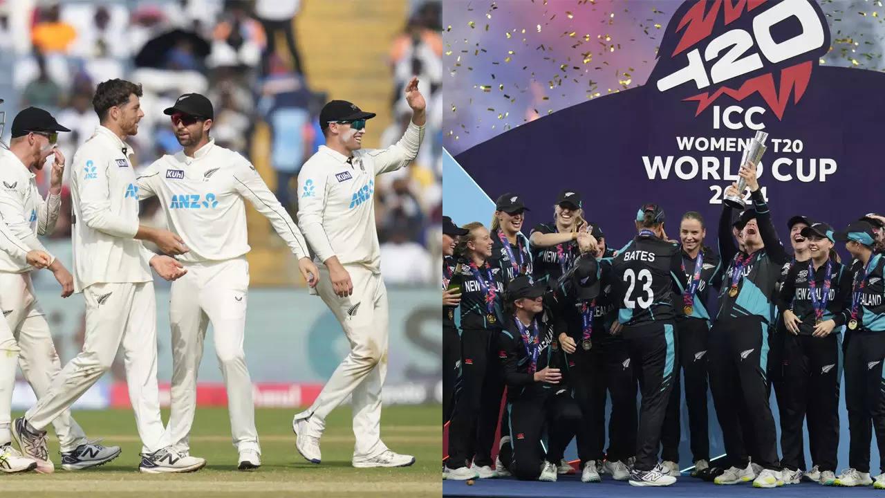 NZ Cricket's Historic Week: Test series win in India & Women's T20 WC triumph