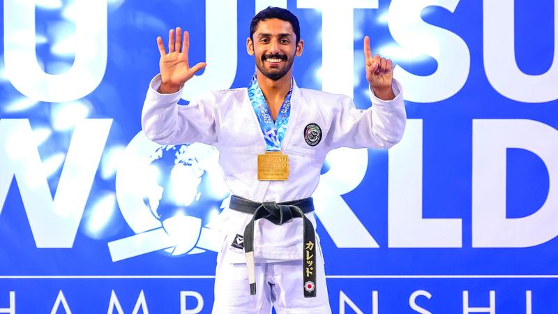 7 Emirati medals for the Jiu-Jitsu team in the World Championship