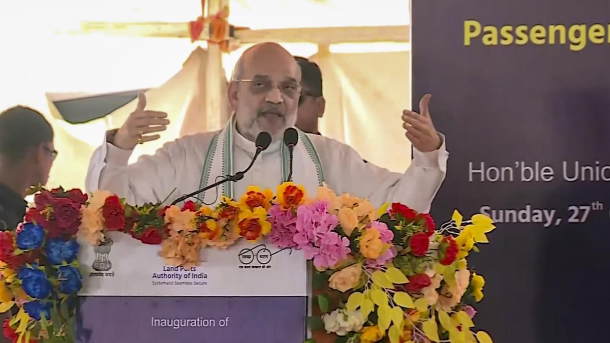 Peace can be established in Bengal only when cross-border infiltration stops: Amit Shah