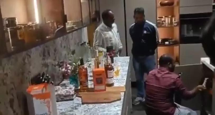 Bandi demands action against those involved in Janwada farmhouse liquor party