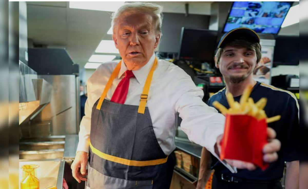 Donald Trump Claims Sundar Pichai Called Him To Praise McDonald's Visit