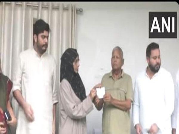 Former MP Shahabuddin’s wife Hena Sahab, son Osama join RJD