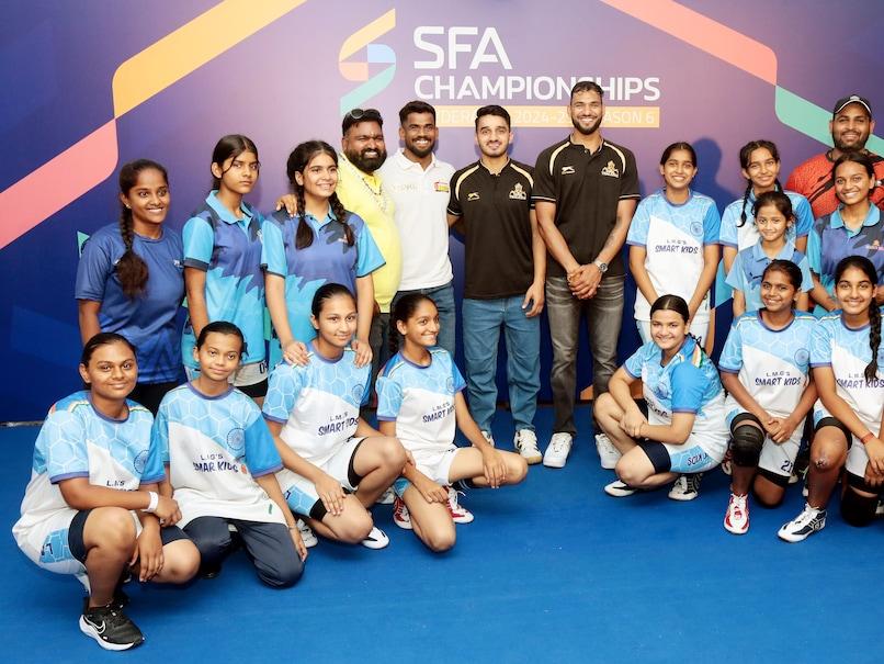 Pro Kabaddi League Stars Inspire Young Kabaddi Players At SFA Championships