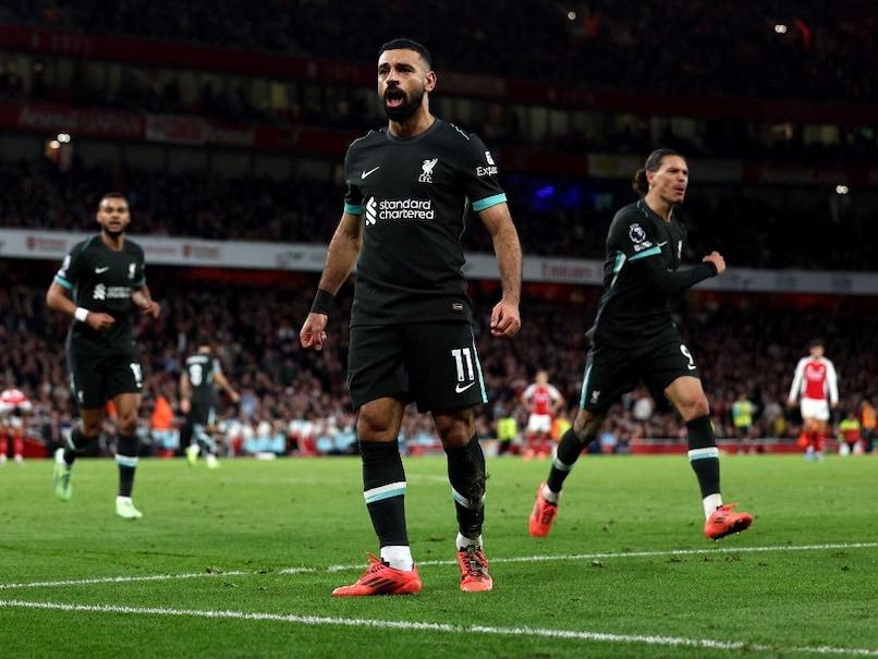 Mohamed Salah Strikes Late As Liverpool Snatch Draw At Title Rivals Arsenal