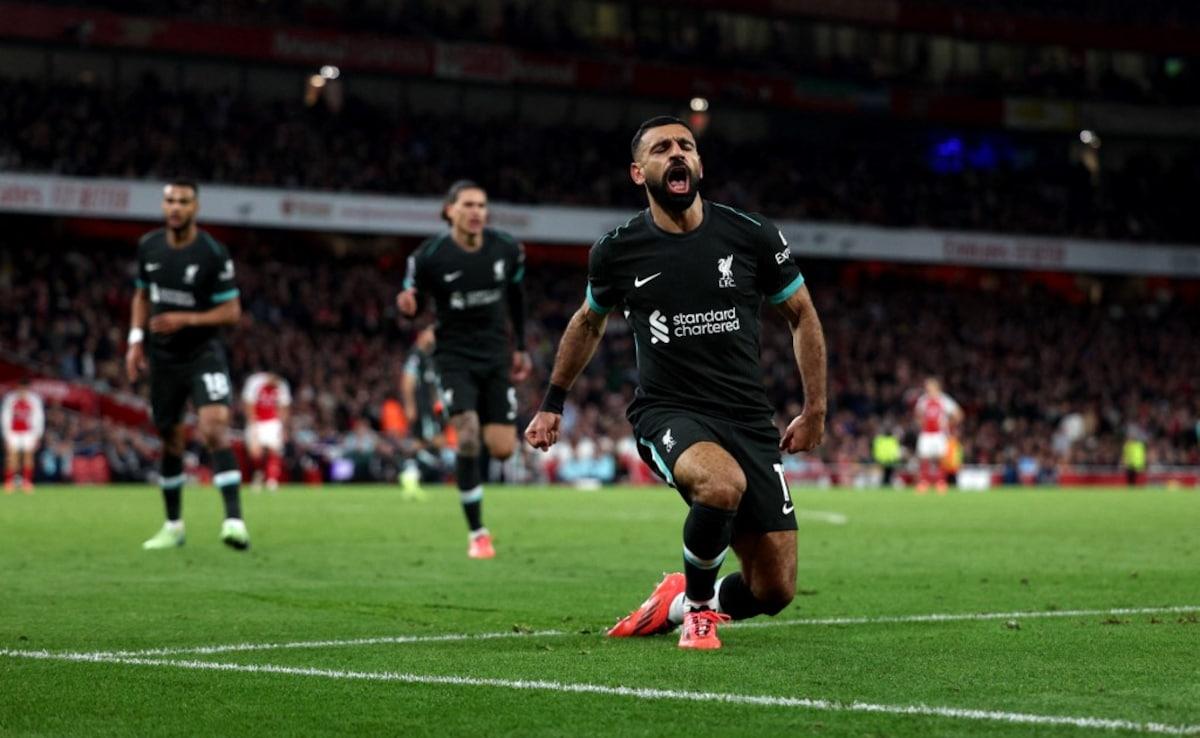 Premier League: Salah Scores Late As Liverpool Rescue A Point vs Arsenal