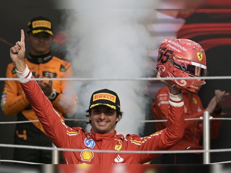 Sainz Wins Mexico Grand Prix As Norris Makes Most Of Verstappen Penalty