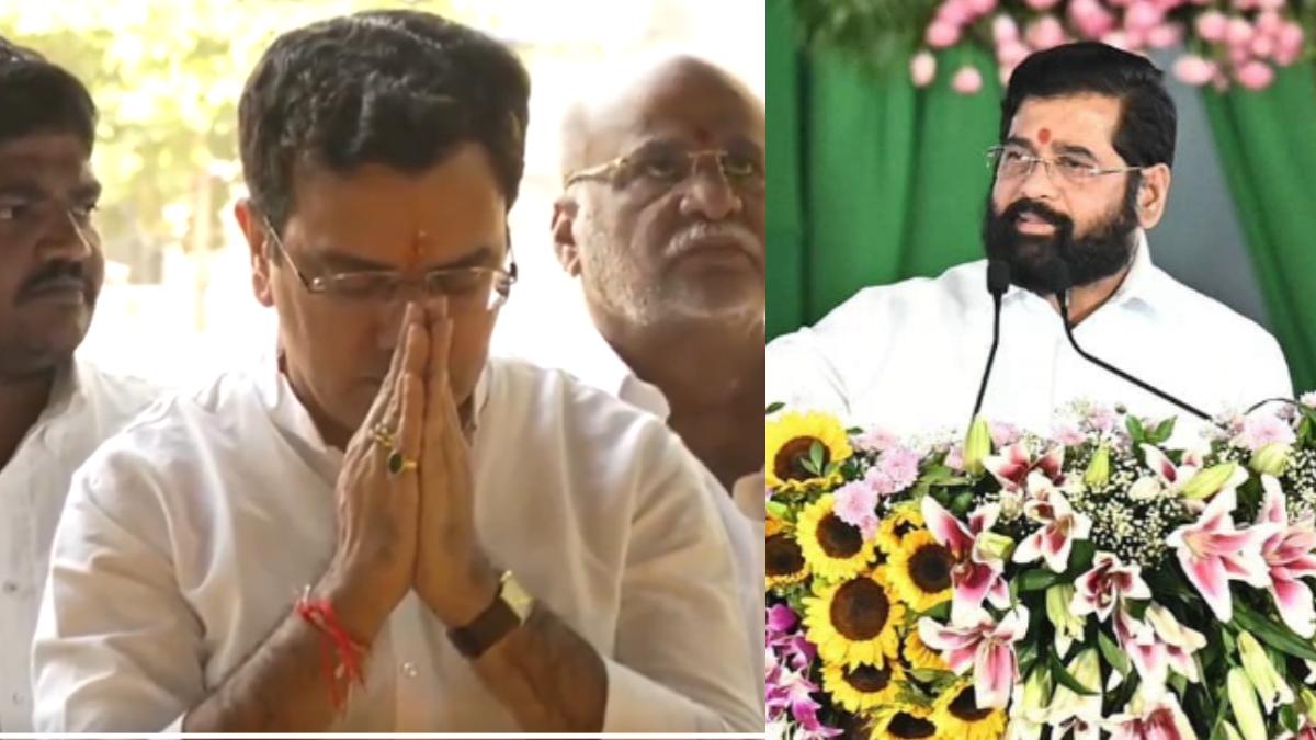 Maharashtra Elections 2024: Anand Dighe's Nephew Kedar Takes Blessings At Shakti Sthal In Thane, To File Nomination Against Eknath Shinde; VIDEO
