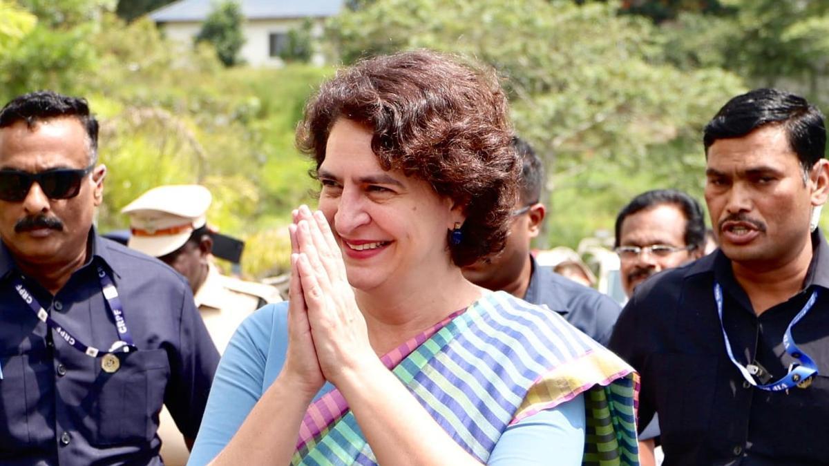 Wayanad bypoll: Priyanka Gandhi attacks BJP-led Centre during campaign