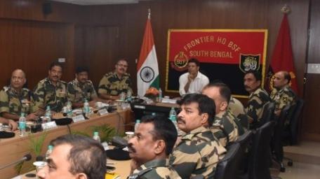 BSF chief visits border area in south Bengal amid Bangladeshi infiltration row