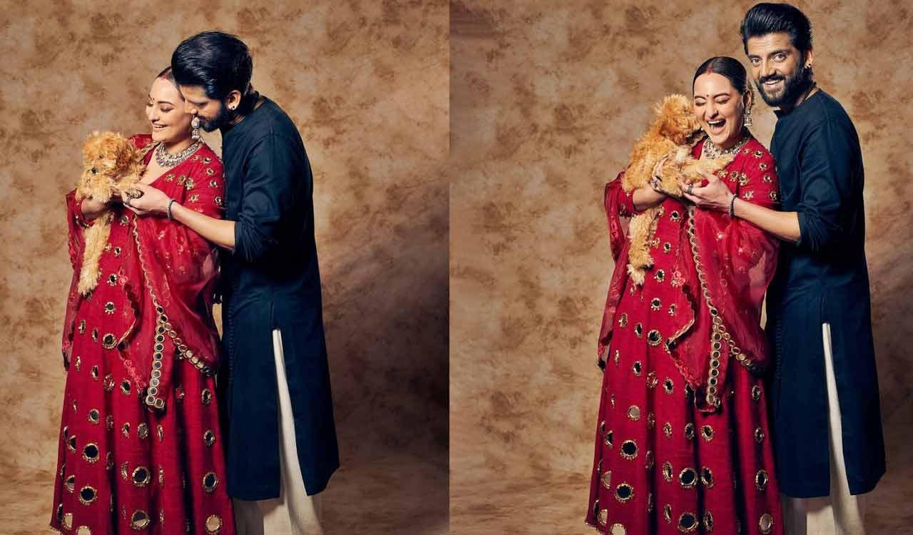 Sonakshi Sinha shares pictures with her ‘Pookie’ ahead of Diwali