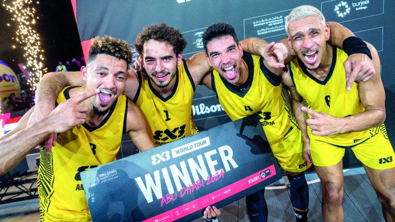 Dutch Amsterdam champion of the triple basket “Abu Dhabi 2024”