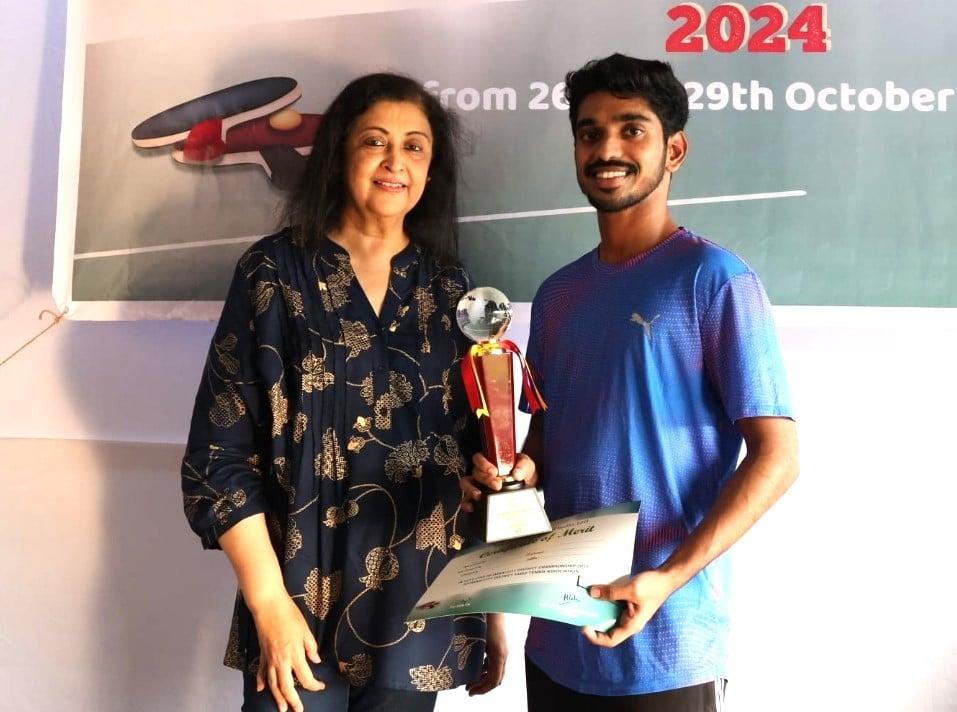 CCI 5 Star Mumbai City District Table Tennis Championship: Senhora D’Souza And Shubham Ambre Clinch CCI Women and Men's Titles