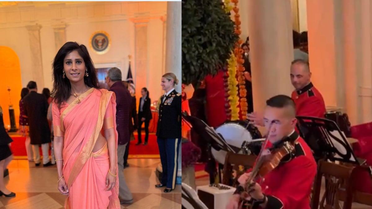 Watch: IMF's Gopinath Shares White House Band Playing 'Om Jai Jagdeesh Hare' For Diwali