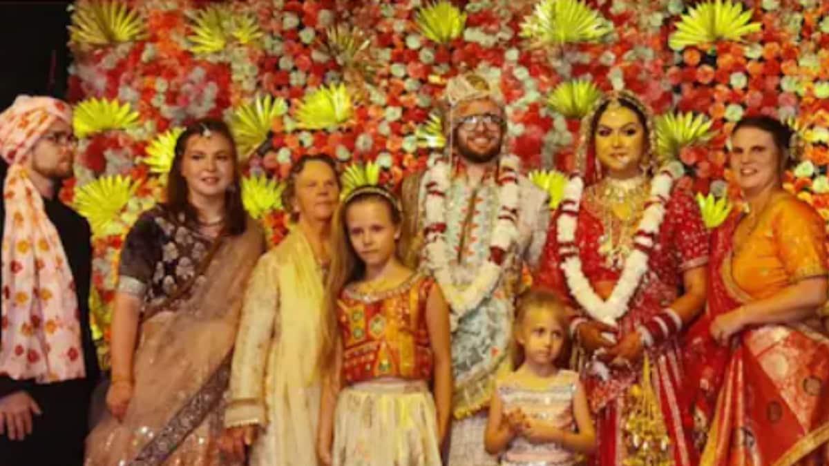 German Groom And Haryana Bride Wed In Vibrant Hindu Ceremony In Kurukshetra