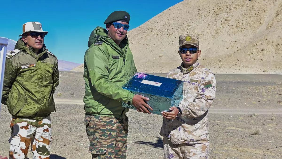Indian, Chinese troops exchange sweets at several border points on Diwali