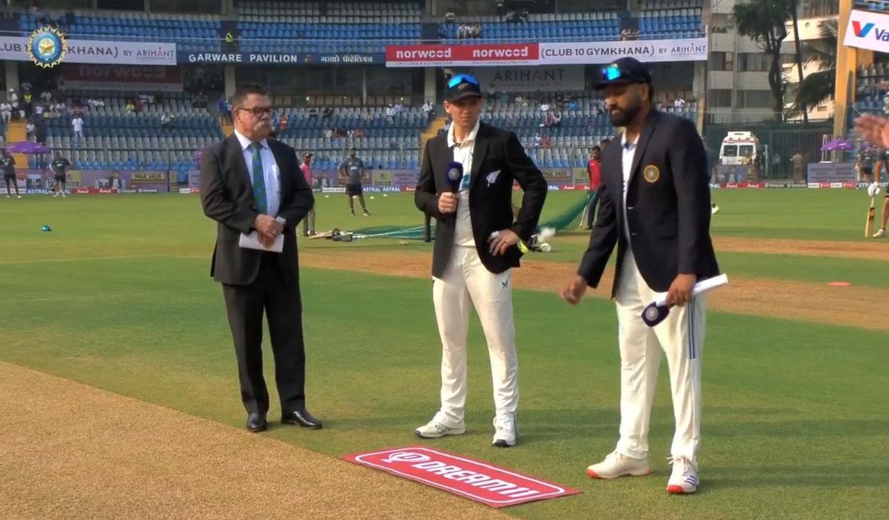 New Zealand win toss, opt to bat against India in third and final Test