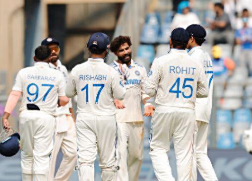 Third Test: Jadeja’s triple strike reduces NZ to 192/6 at tea vs India