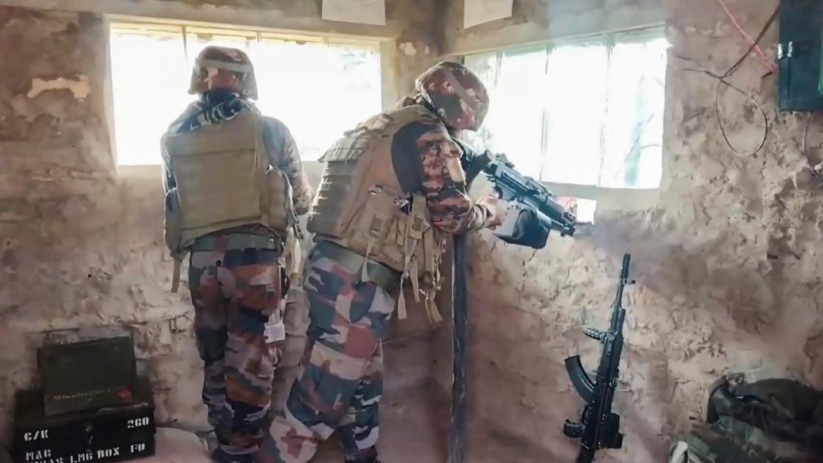 Jammu & Kashmir: Security Forces Neutralise Two Terrorists In Anantnag