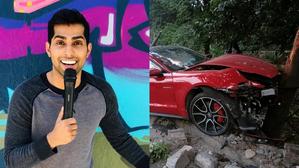 Stand-up comedian Utsav Dixit arrested for Porsche crash in Hyderabad