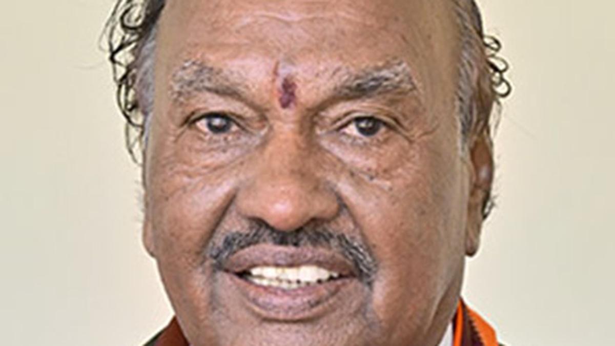 Former minister K.S. Eshwarappa warns of ‘blood revolution’ in Karnataka over wakf property row