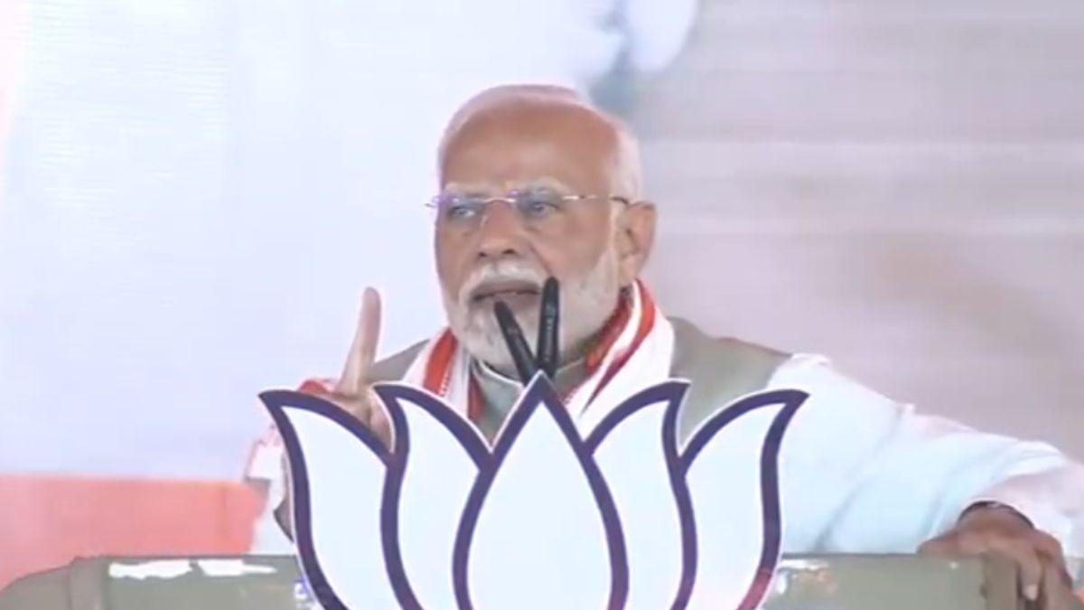 'Kaisi Gandi Bhasha Ka Prayog Kiya Gaya Unke Liye': PM Modi Hits Out At Derogatory Remark Against Shinde Sena Leader Shaina NC; Watch Video