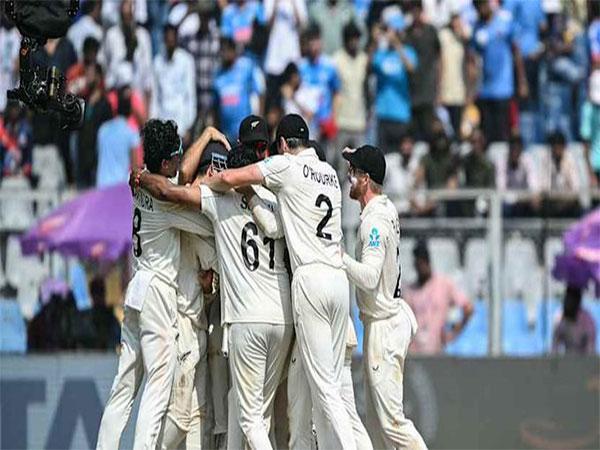 Kane Williamson celebrates New Zealand’s historic series win over India