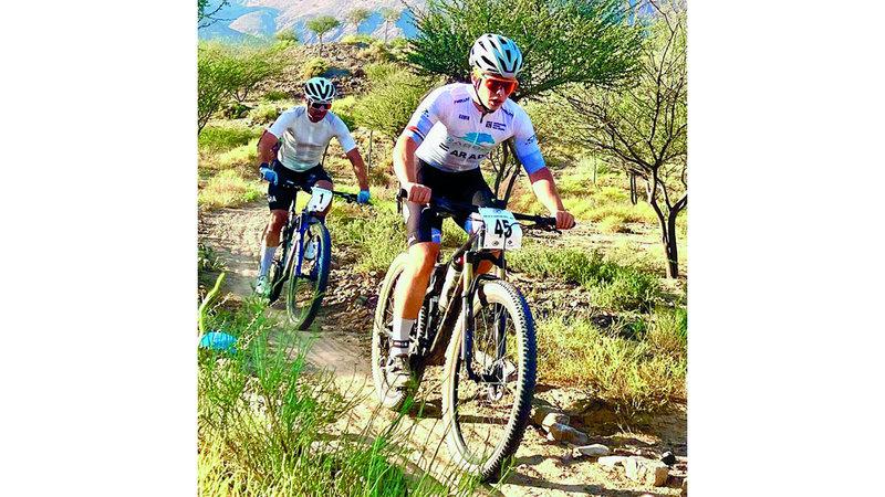 60 cyclists participated in the first Hatta mountain bike race
