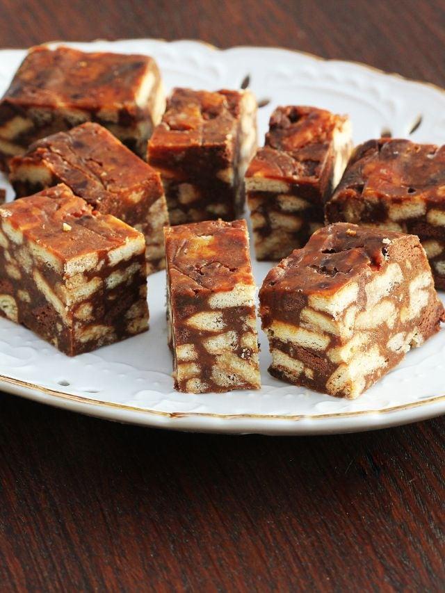 No-Bake Chocolate Biscuit Cake Recipe