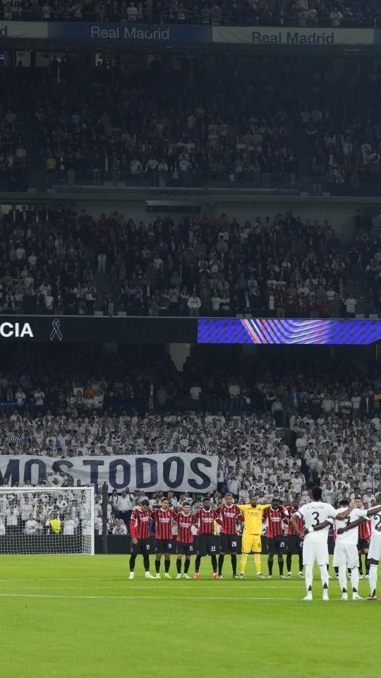 Real Madrid and AC Milan Pay Tribute to Victims of Deadly Valencia Floods in Champions League Match