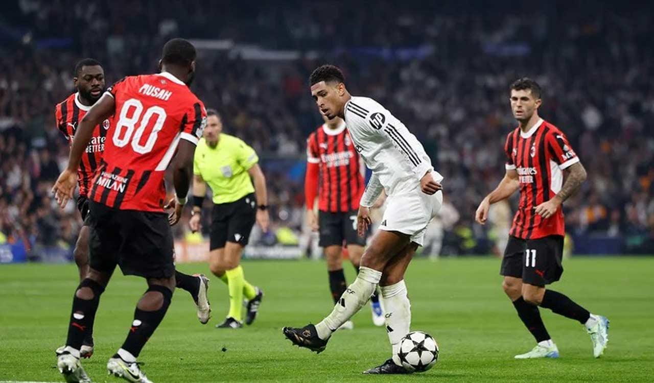 Real Madrid’s knockout hopes dented in 3-1 loss to AC Milan