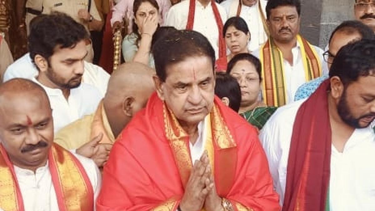 B.R. Naidu takes oath as Chairman of Tirumala Tirupati Devasthanams board