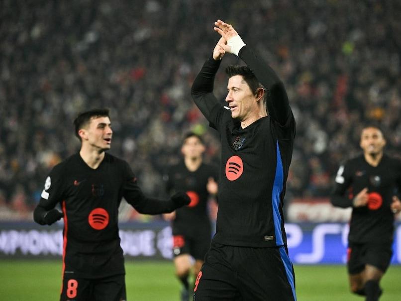 Barcelona Rout Red Star Belgrade In Champions League