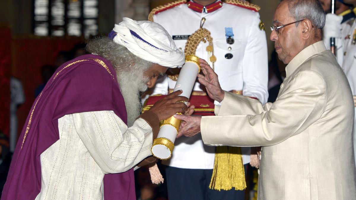 Jaggi Vasudev’s Padma Vibhushan award: Madras High Court dismisses plea to revoke it