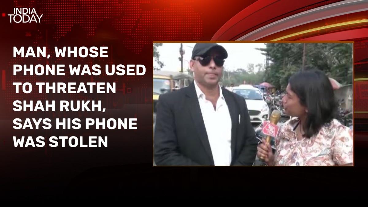 Man, whose phone was used to threaten Shah Rukh, says his phone was stolen on Nov 2