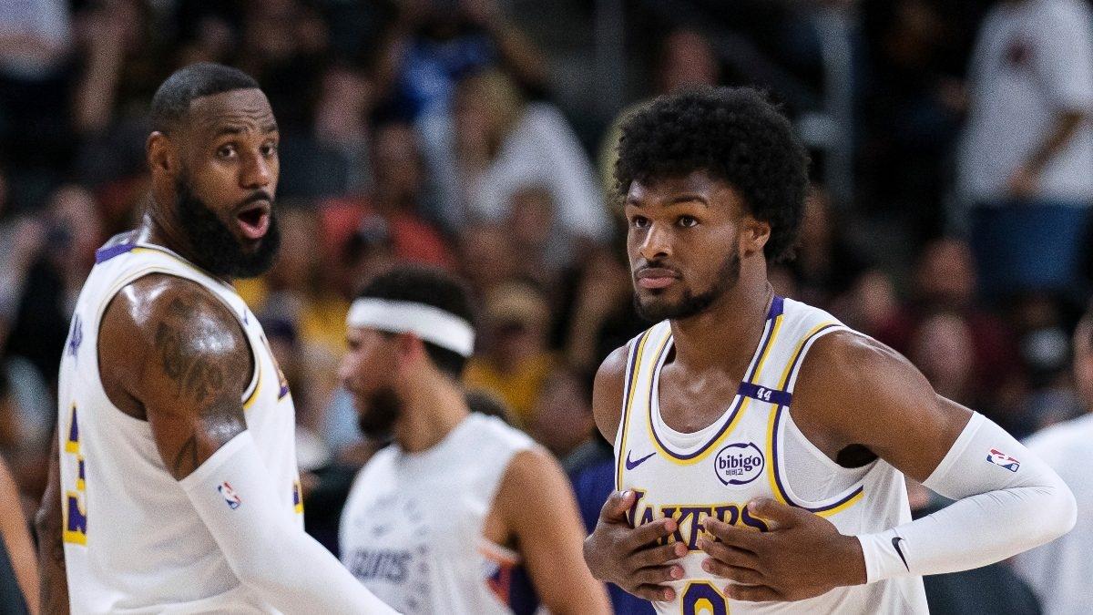 NBA: Bronny James Assigned to LA Lakers' G-League Squad Ahead of Season Opener