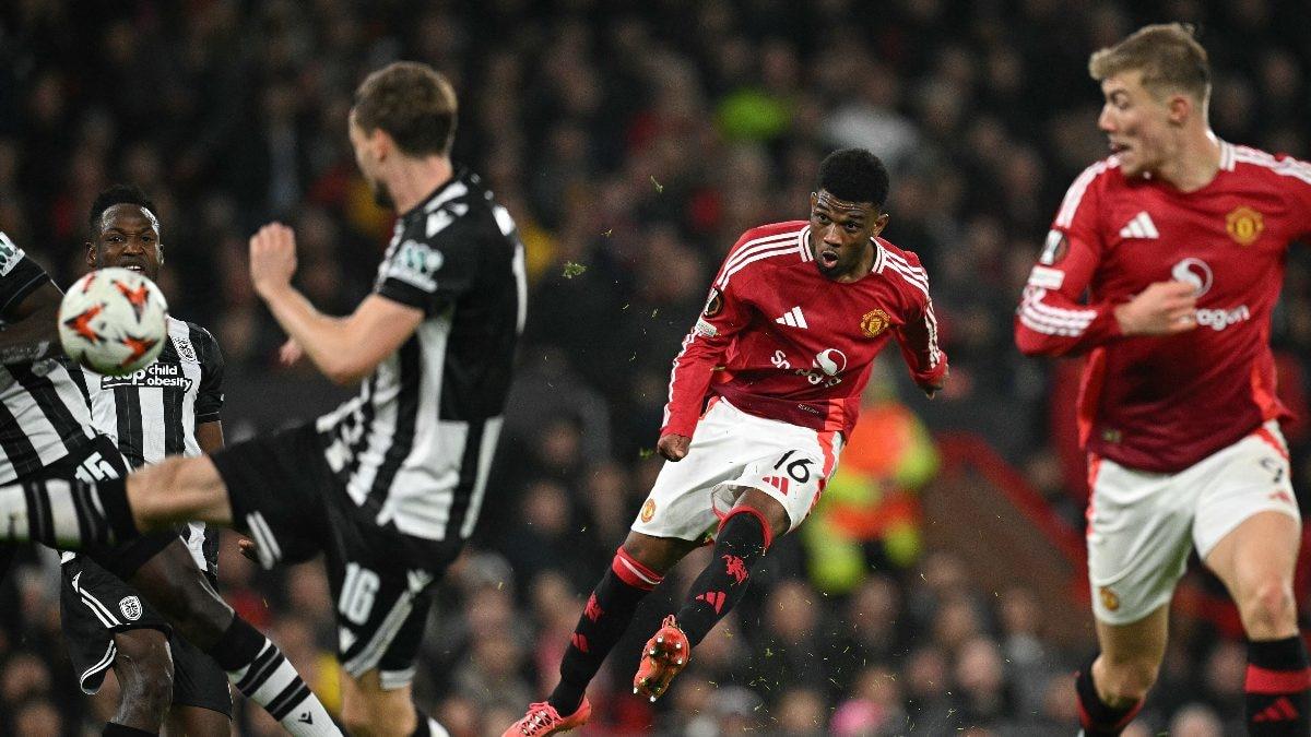 UEFA Europa League: Amad Diallo Nets Twice For Manchester United In 2-0 Victory Over PAOK