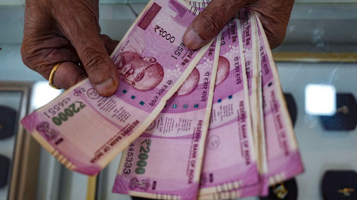 Rupee Falls To All-Time Low Of 84.37 Against US Dollar