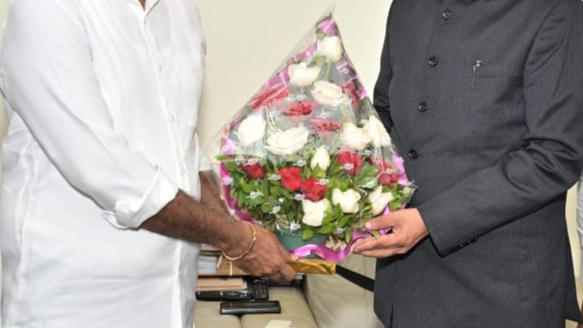 MP meets Governor, seeks permission to develop cricket grounds