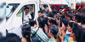 Stalin in Virudhunagar district as part of statewide tour to monitor govt schemes